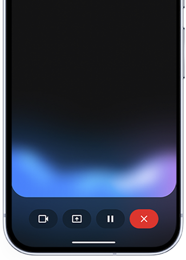 Pixel smartphone screen showing Gemini Live