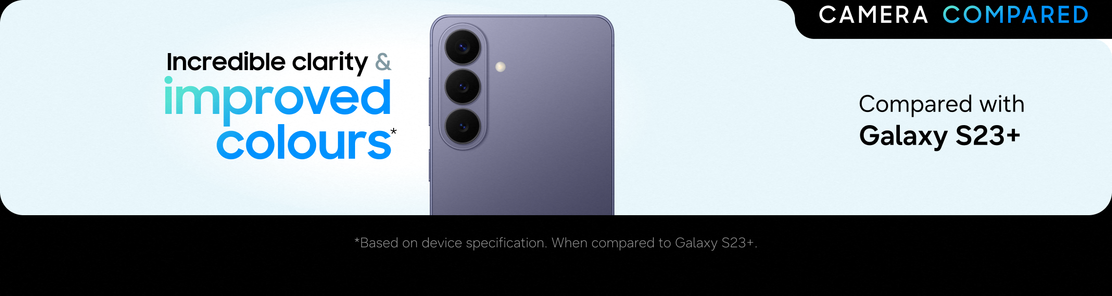 Galaxy S26+ camera compare