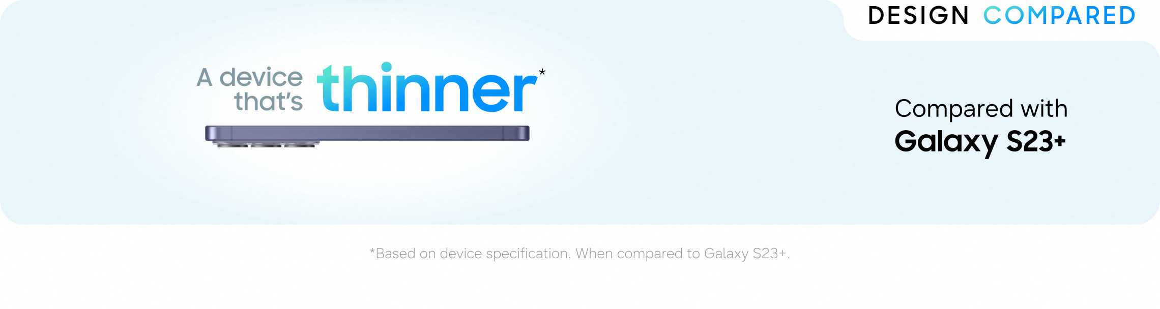 Galaxy S26+ design compare