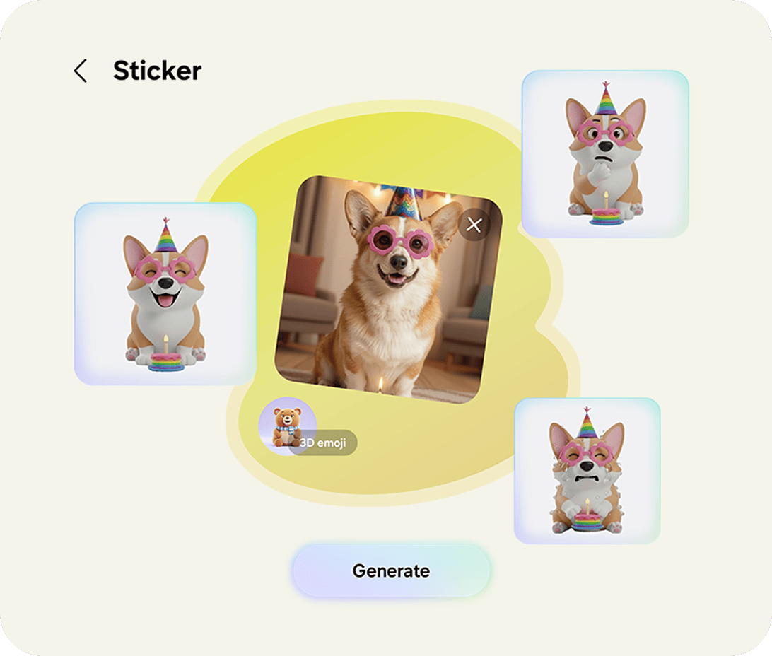 Studio-level edits. Built in