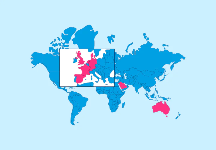 Global Footprint Map